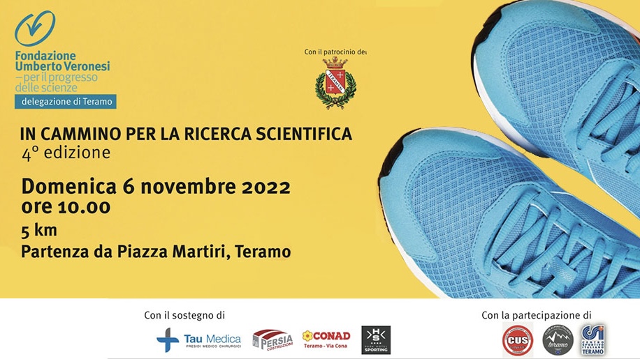 IV edizione del cammino per la ricerca scientifica